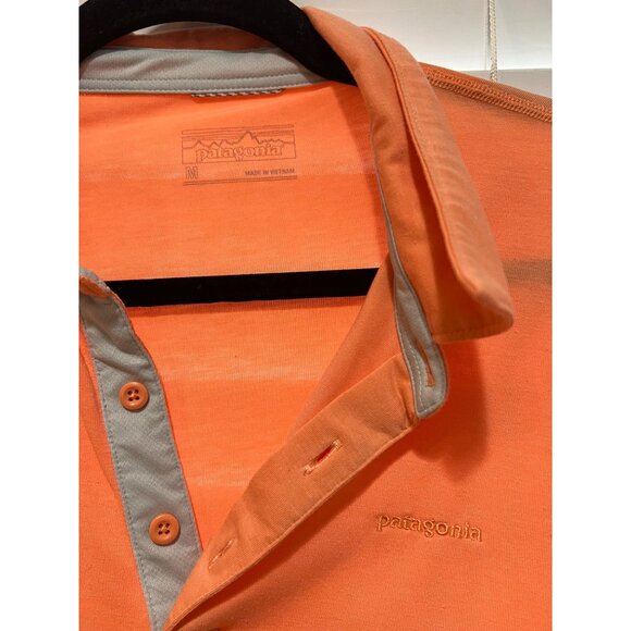 Patagonia Performance Polo Shirt - Size‎ M - Picture 2 of 4